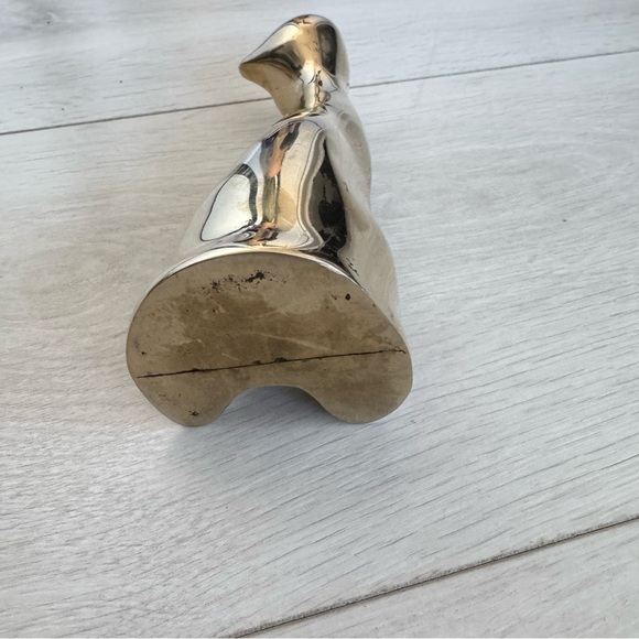 Vintage Brass Cat Kitten Figure - Picture 5 of 6